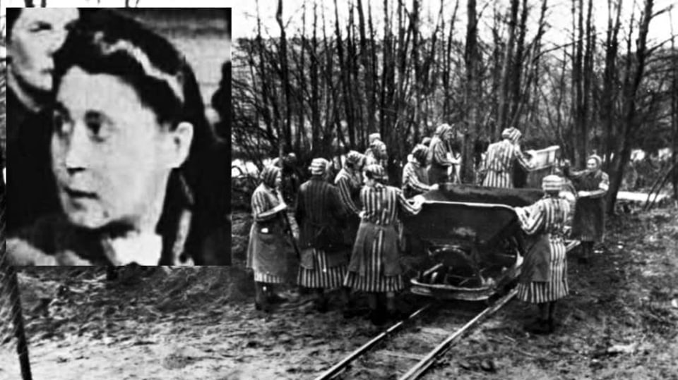 Greta Bösel a vězeňkymě z koncentračního tábora